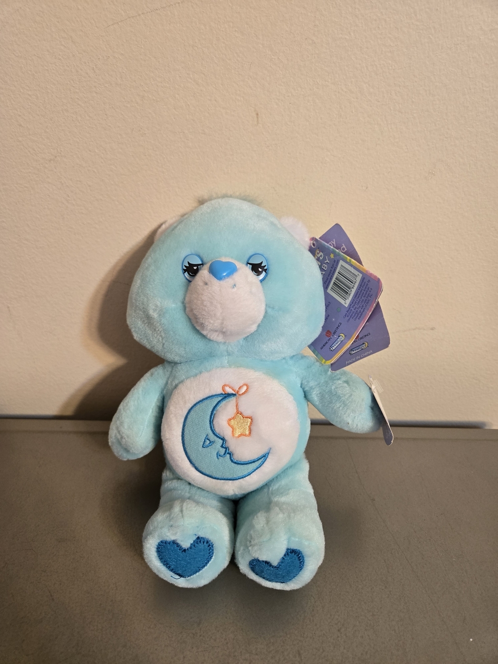 NWT Care Bears Baby Bedtime Bear Plush – 8" Vintage 2004 Stuffed Animal